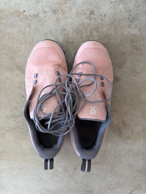 On Cloud Pink Athletic Sneakers